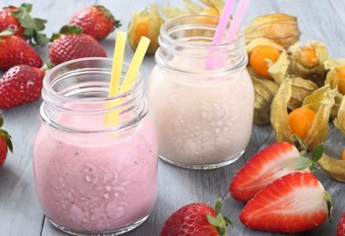 Gezonde, Verfrissende en Milkshakes Voor in de Zomer