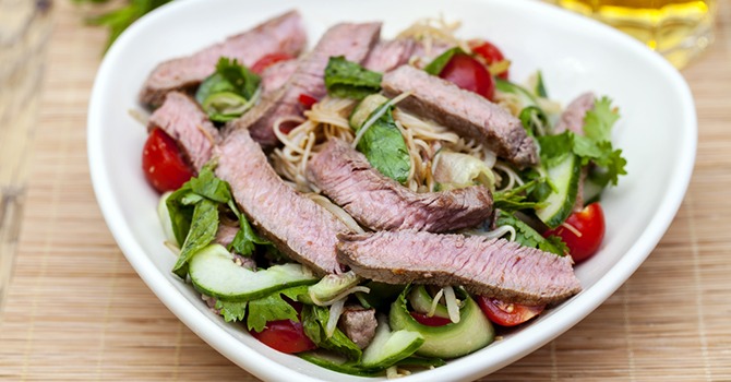 Lekkere Sappige Rundvleessalade – Laat Maar Komen!