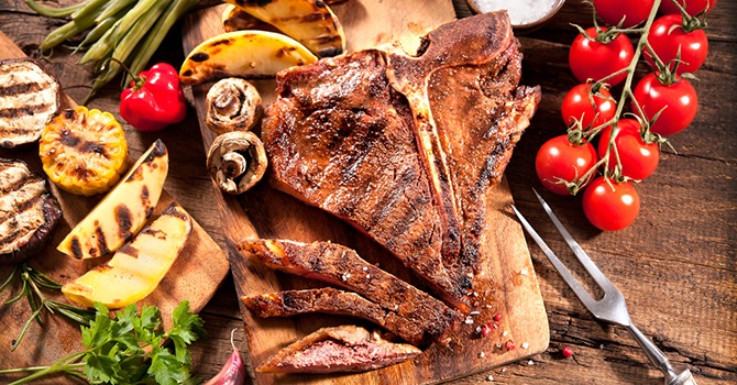 Lekkere T-Bone Steaks met Culinaire Arganolie